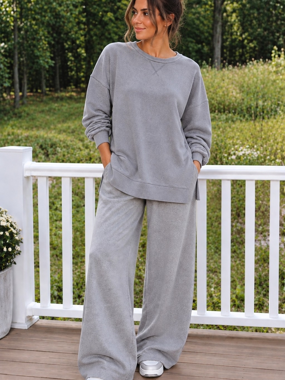 32 Degrees HEAT Gray XL Sweatshirt Athleisure Casual Cozy